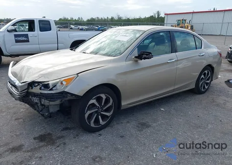 2017 Honda Accord Ex из США, поврежденный, VIN 1HGCR2F79HA160338